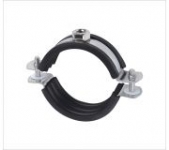 Heavy Duty Pipe Clamp M8 With Rubber
